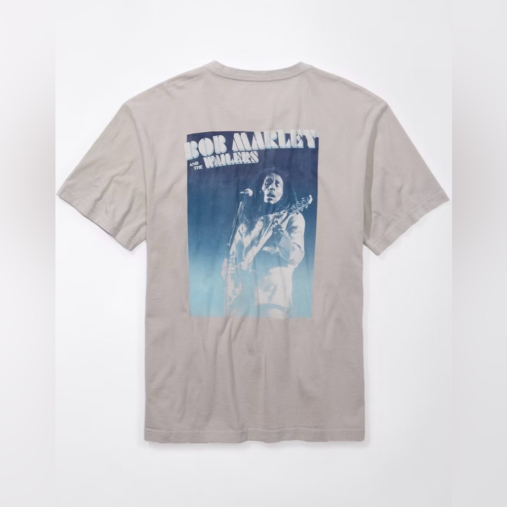 NWOT American Eagle Men’s Bob Marley Graphic Pocket Tee Shirt